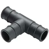 VETUS T-stuk Goud 19 mm