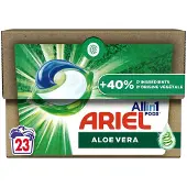 Ariel All-in-1 PODS – Aloë Vera – Wasmiddelcapsules – 23 stuks – +40% plantaardige ingrediënten