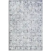 Home Collection Vloerkleed Saveh Rechthoekig - Crème/Blauw 120 x 160 cm