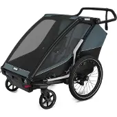 Thule - Sportieve kinderwagens - Chariot Cab Dark Slate voor Unisex - Blauw