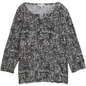 Tom Tailor Blouse camel / navy / wit