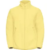 Jack Wolfskin High Curl, fleecejack, dames, geel