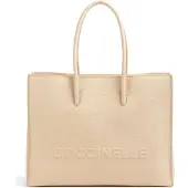 Coccinelle Myrtha Maxi Logo | Shopper | beige