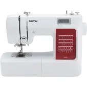 Brother - CS10s - Elektronische naaimachine - 40 stiksels - Draadinsteker - LCD-scherm - Wit