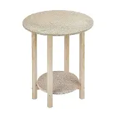 Wellhome Gazte Brancard Tafel Afwerking Zonder Vernis 50x50x75 Cm