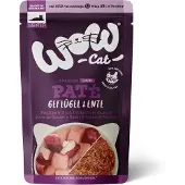 Wow CAT - SENIOR Pouchbeutel 12x125 | Geflügel & Ente