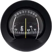 Autonautic Instrumental C9-0030 Bulkhead Compass Zwart