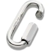Peguet Express Big Opening Shackle 2 Units Zilver 10 mm