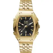 Ice Watch Ice Boliday - Black - Full Steel Shiny Dames Horloge Goudkleurig 024970
