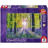 Schmidt - Legpuzzel - Teder klokjesbloemen in het bos - 1000 stukjes - Volwassenen - vanaf 12 jaar