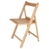 Wellhome Norte Stoel In Beukenhouten Olieafwerking 43x47x79 Cm