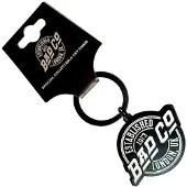 Rock Off Bad Company - Est. 1973 Circle Logo Sleutelhanger - Zwart