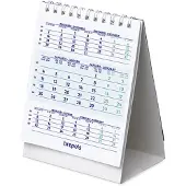 Brepols Bureaukalender 2026 - Wire-O - 10,5 x 13 cm