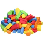 Lobbes Foam Bouwblokken, 131dlg.