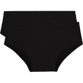 Ten Cate hipster - zwart (set van 2) Slip Meisjes Stretchkatoen Effen - maat 110/116