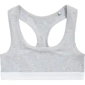 Ten Cate BH top racerback grey melange maat 134/140