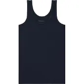 Ten Cate hemd donkerblauw Jongens Katoen Ronde hals Effen - maat 122/128