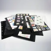 Leuchtturm zwarte opbergbladen Vario 4 S - 5 stuks