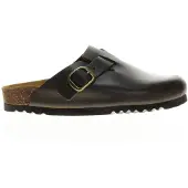 Scholl Klomp Women Fae New Leather Black-Schoenmaat 39