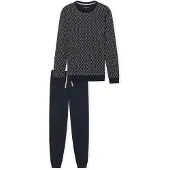 Schiesser Pyjama Long 181172 nightblue 52/L