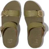 FitFlop Lulu adjustable slide leather