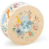 Vilac Muziekinstrument - - Trommel dieren van de wereld Sarah Betz - Hout - 3 tot 10 jaar - Beige