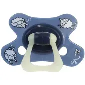 Difrax 2x Fopspeen Dental 18+ Mnd Glow In The Dark