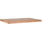 Label51 Straight Edge tafelblad mangohout 120x70cm