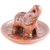 BERK Wierookhouder Olifant op Lotusbloem