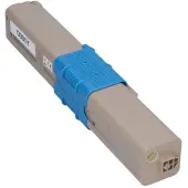 PrintAbout Toner 44973533 Geel geschikt voor OKI