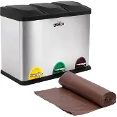 Wellhome 45l Recyclebak 3 Eenheden