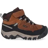 Keen - Kid's Targhee IV Mid WP - Wandelschoenen 30, bruin/zwart