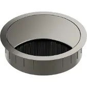 Bachmann 930.301 Kabeldoorvoering Rond Diameter montagegat 80 mm Plaatdikte (max.) 1.5 mm Zinkspuitgietwerk RVS 1 stuk(s)