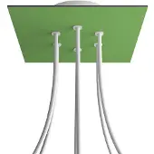 Creative Cables Kroq206f116 Rose-one Square Green Meadow Rose-set