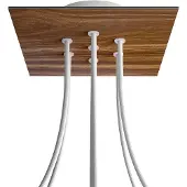 Creative Cables Kroq207f110 Rose-one Square Palissander Houten Set
