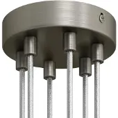 Creative Cables Krm126ftisterm Metalen Cilindrische Lamp Plafondrozet Kit
