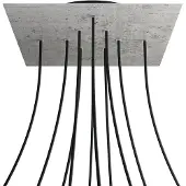 Creative Cables Krovnq4010f106 Xxl Rose-one Square Cement Rozenset
