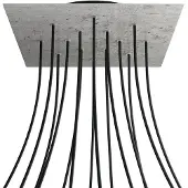 Creative Cables Krovnq4014f106 Xxl Rose-one Square Cementrozenset