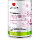 Disugual Hypoallergeen Natvoer Voor Honden Met Kwartel 6x400g