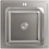 Edesa Veleta Se 50 1c R-40 50x50x18 Cm Gootsteen