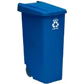 Wellhome Prullenbak Met Wielen 110l