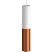 Creative Cables Tub-e14-spot Met Dubbele Metalen Buis. Met Dubbele Lamphouderring