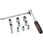Stein 48157 1/4´´ 4-13 Mm Dopsleutel-en Ratelset 11 Stukken