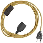 Creative Cables Snakebis E27 Lampenhouder Met Bedrading 1.8 M