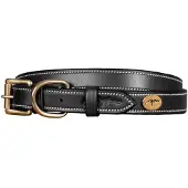 Dyon Flat Leather Hondenhalsband