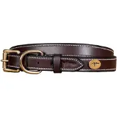Dyon Flat Leather Hondenhalsband
