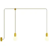 Creative Cables F-snake Eiva 2-lichts Buitenlamp Met Rozet En Lamp