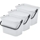 Wellhome Moda 5l Recyclebak 3 Eenheden
