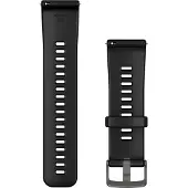 Garmin Zwarte Siliconen Band Venu X1 24 Mm Horlogebandje Zwart