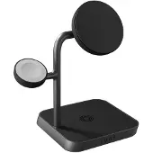 Otterbox Office Charger Pro 3 draadloos oplaadstation 3× Qi 15 W Apple Watch iPhone 12 t/m 17 Zwart